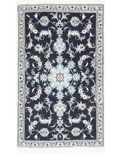 Tappeto Nain Kashmar Persia grigio 85x143