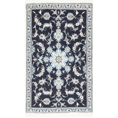 Tappeto Nain Kashmar Persia grigio 85x143