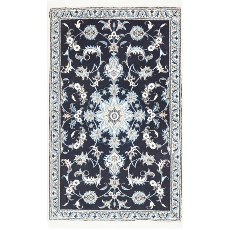 Tappeto Nain Kashmar Persia grigio 77x140
