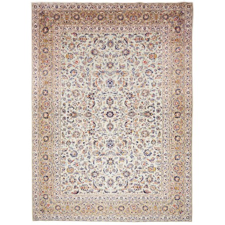 Tappeto Kashan Persia bianco 277x380