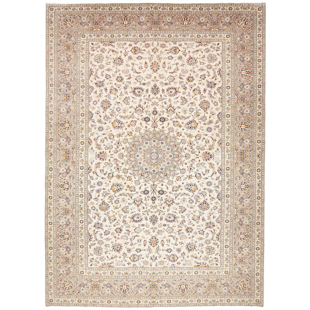 Tappeto Kashan Persia bianco 250x347