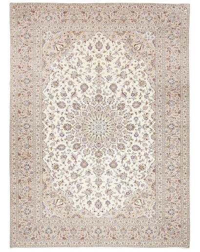 Tappeto Kashan Persia bianco 295x402