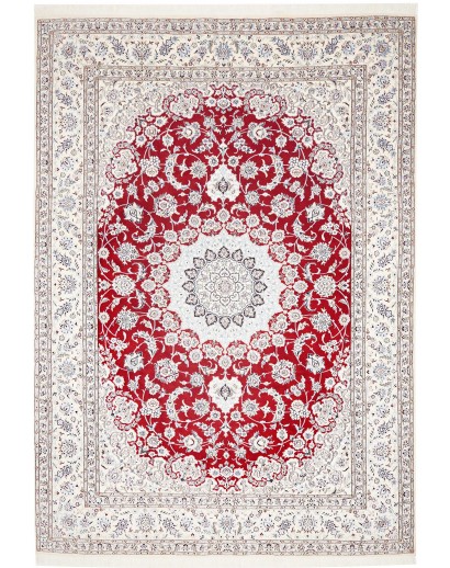 Tappeto Nain 9La Persia bianco marrone 248x357