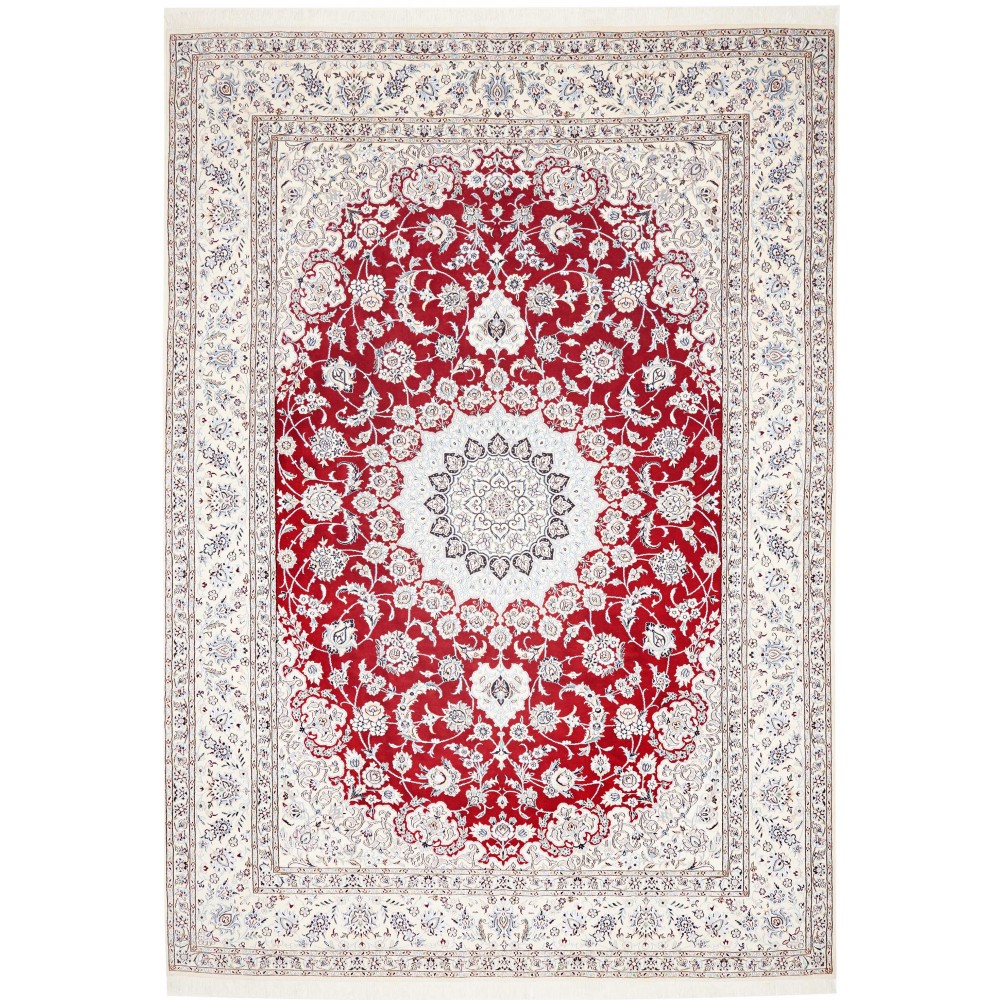Tappeto Nain 9La Persia bianco marrone 248x357