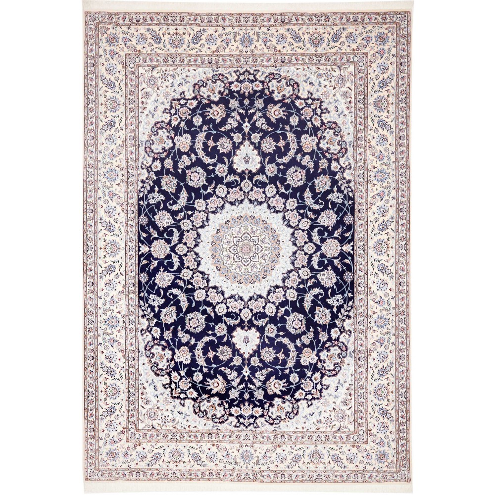 Tappeto Nain 9La Persia grigio 250x355