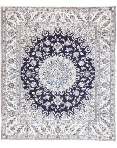 Tappeto Nain Kashmar Persia grigio 248x290