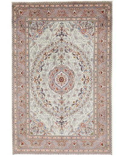 Tappeto Moud Persia bianco grigio 202x308