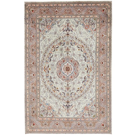 Tappeto Moud Persia bianco grigio 203x308