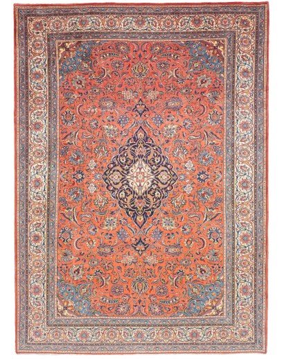 Tappeto Sarough Persia marrone grigio 250x345