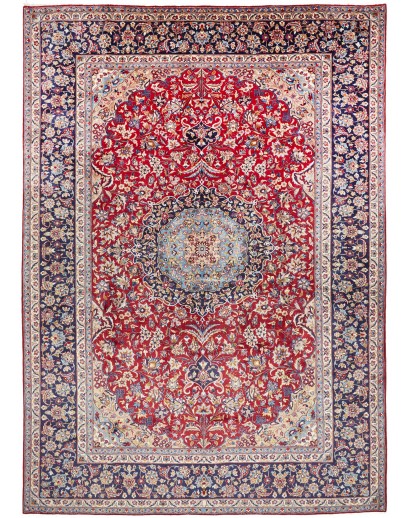 Tappeto Nadjafabad Persia beige grigio 290x420