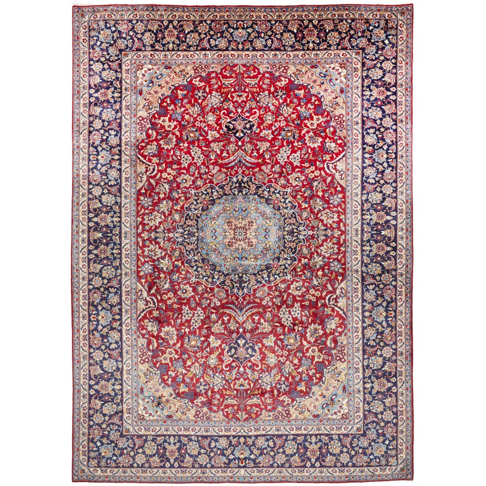 Tappeto Nadjafabad Persia beige grigio 290x420