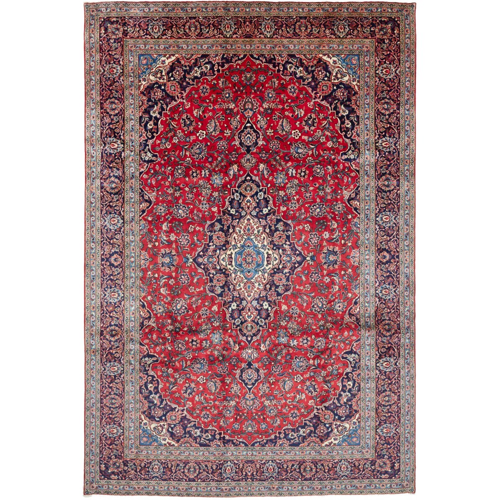 Tappeto Ardakan Persia marrone bianco 256x386