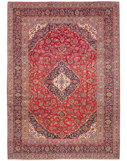 Tappeto Ardakan Persia marrone giallo 254x356