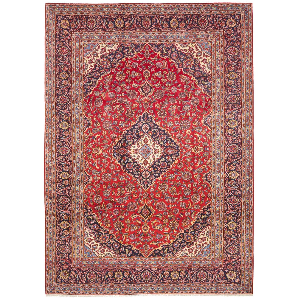 Tappeto Ardakan Persia marrone giallo 254x356