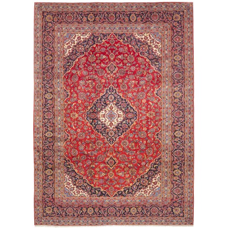 Tappeto Ardakan Persia marrone giallo 254x356
