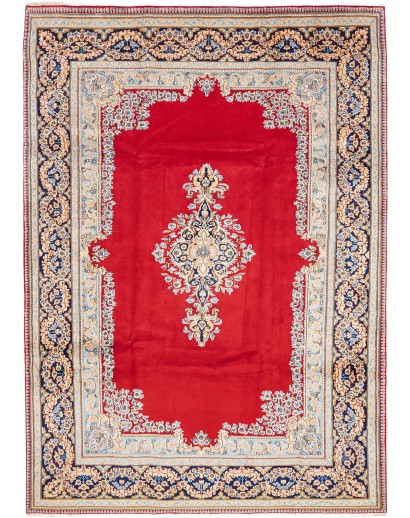 Tappeto Kerman Persia beige rosso 237x332