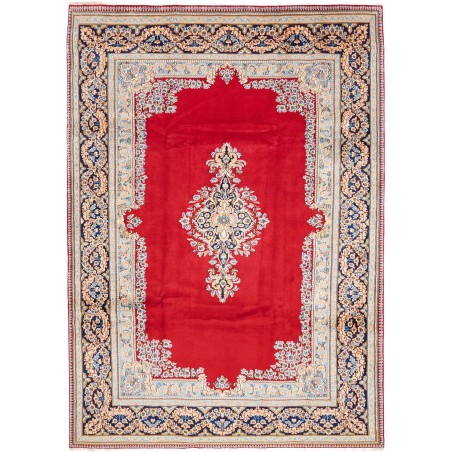 Tappeto Kerman Persia beige rosso 237x332