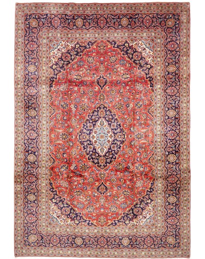 Tappeto Ardakan Persia marrone bianco 253x368