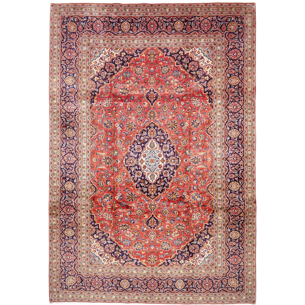 Tappeto Ardakan Persia marrone bianco 253x368