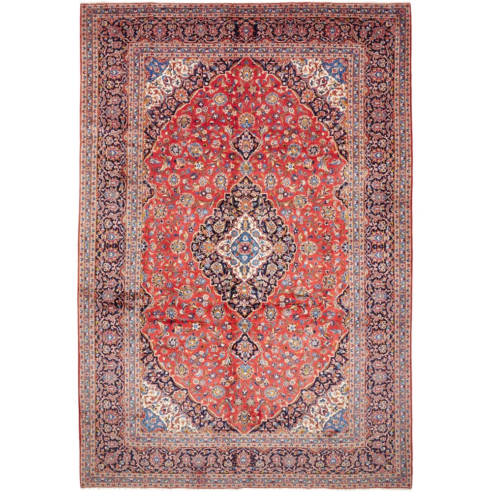 Tappeto Ardakan Persia rosso grigio 303x448