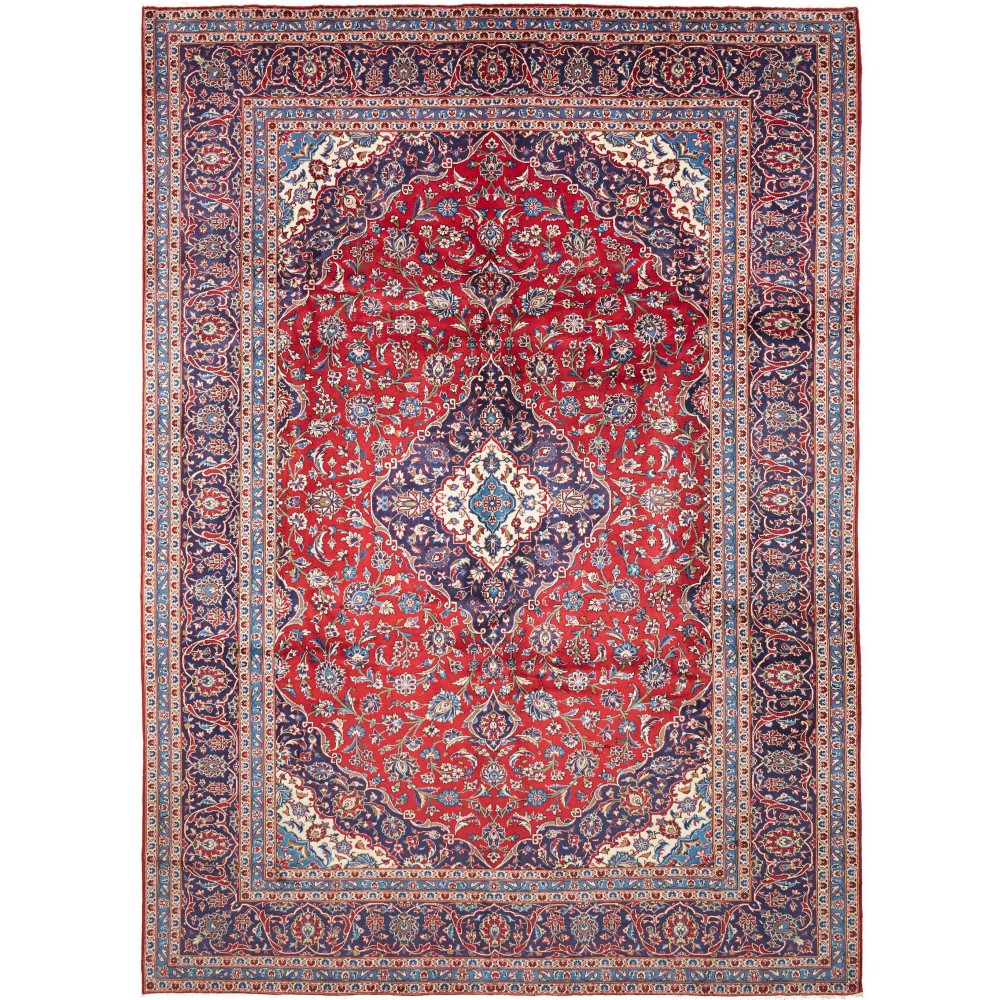 Tappeto Ardakan Persia azzurro grigio 297x408