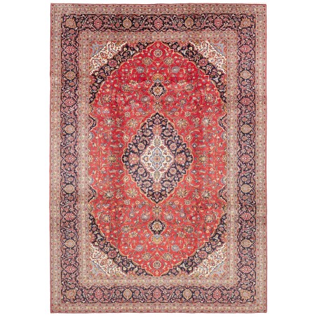 Tappeto Ardakan Persia rosso grigio 246x353