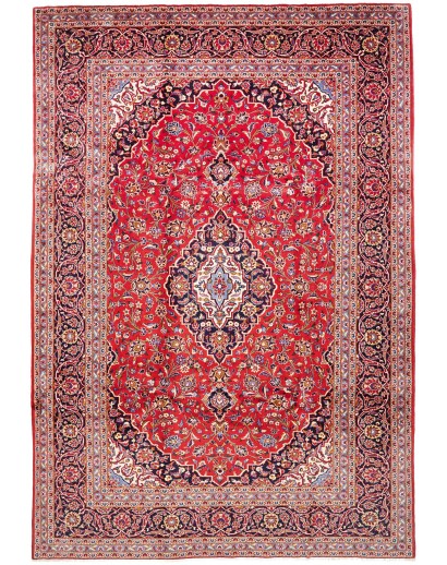 Tappeto Ardakan Persia marrone bianco 245x354