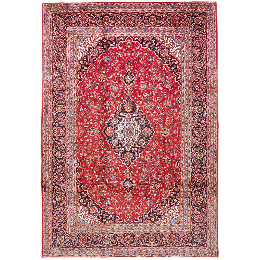 Tappeto Ardakan Persia marrone bianco 245x354