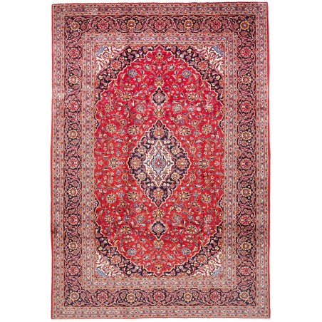 Tappeto Ardakan Persia marrone bianco 245x354