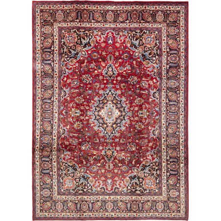 Tappeto Mashad Persia marrone beige 243x340