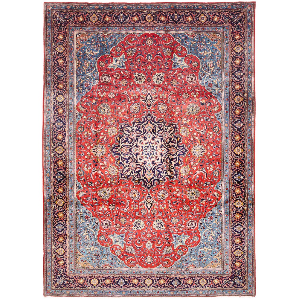 Tappeto Sarough Persia beige grigio 255x350