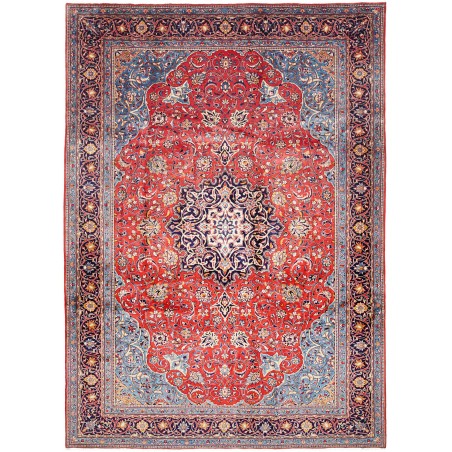Tappeto Sarough Persia beige grigio 255x350