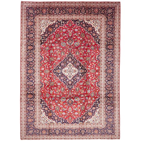 Tappeto Ardakan Persia viola marrone 246x349