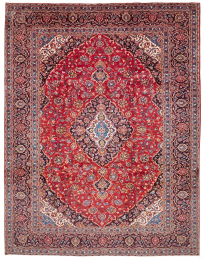 Tappeto Ardakan Persia marrone grigio 297x390