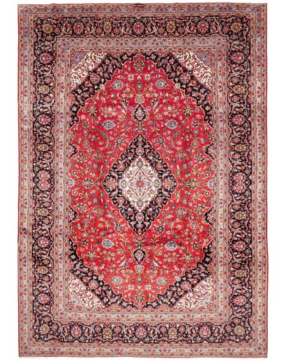 Tappeto Ardakan Persia marrone bianco 253x366