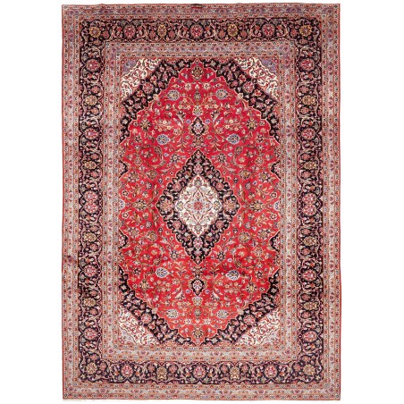 Tappeto Ardakan Persia marrone bianco 253x366