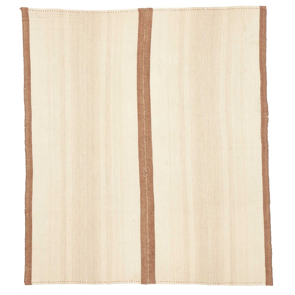 Tappeto Kilim Vintage Persia bianco 134x154