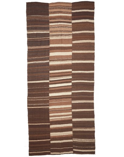 Tappeto Kilim Vintage Persia verde 195x446