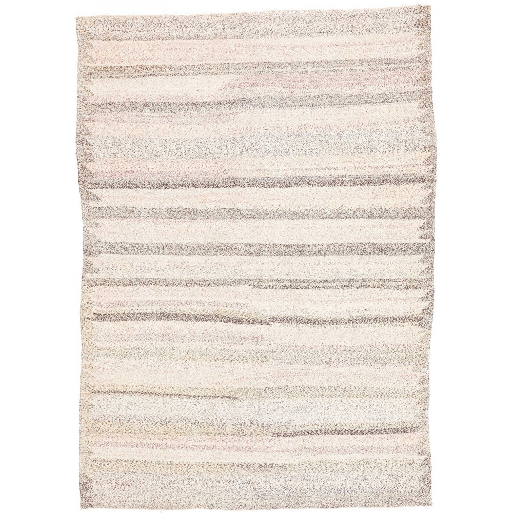 Tappeto Kilim Vintage Persia bianco beige 117x165