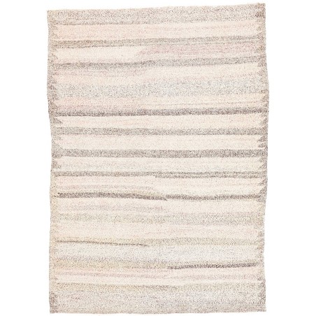 Tappeto Kilim Vintage Persia bianco beige 117x165
