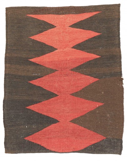 Tappeto Kilim Vintage Persia verde 83x103