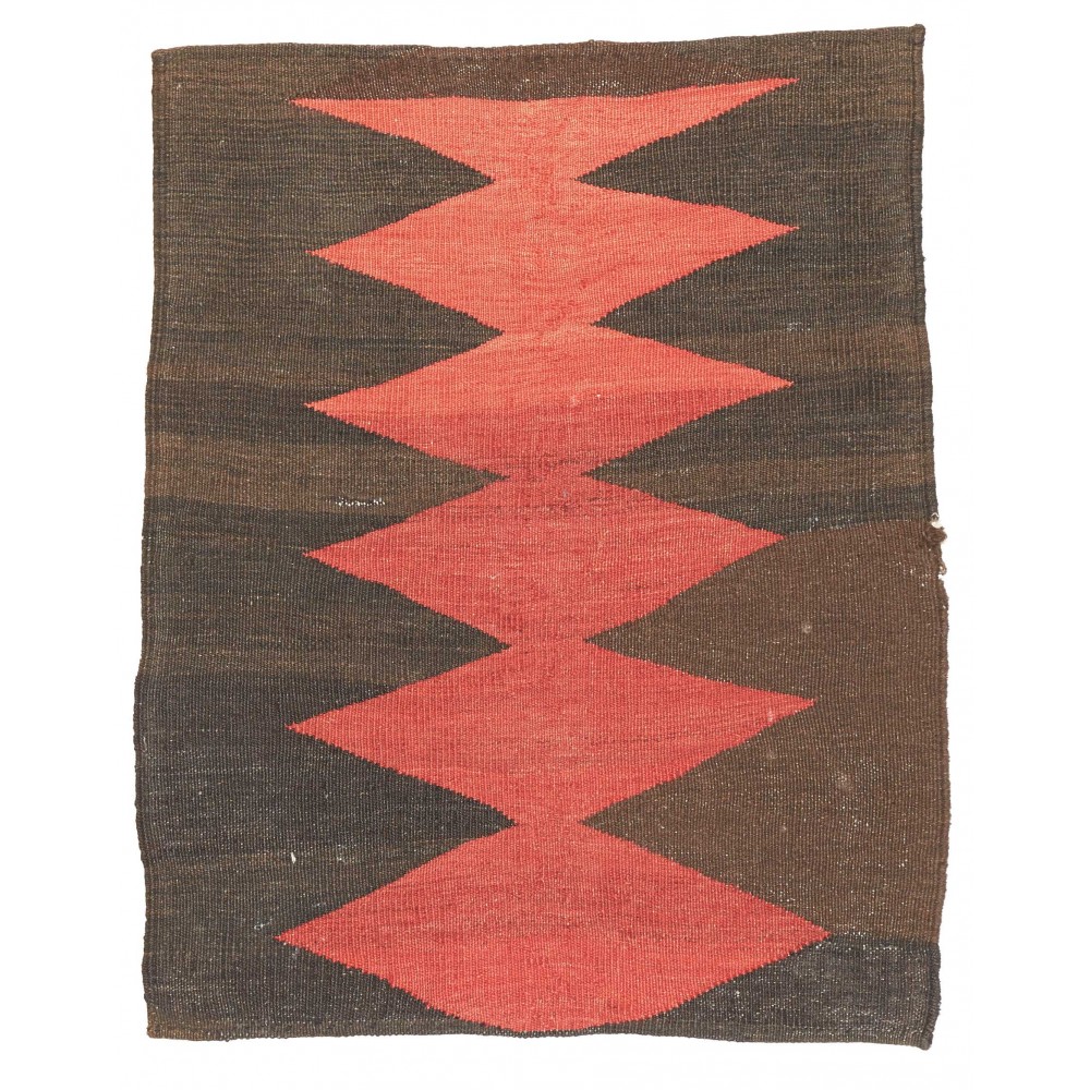 Tappeto Kilim Vintage Persia verde 83x103