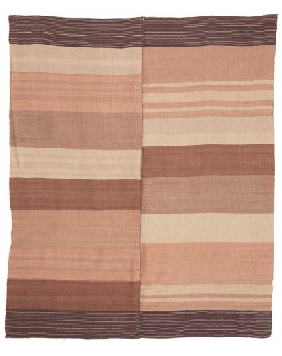 Tappeto Kilim Vintage Persia marrone 137x167