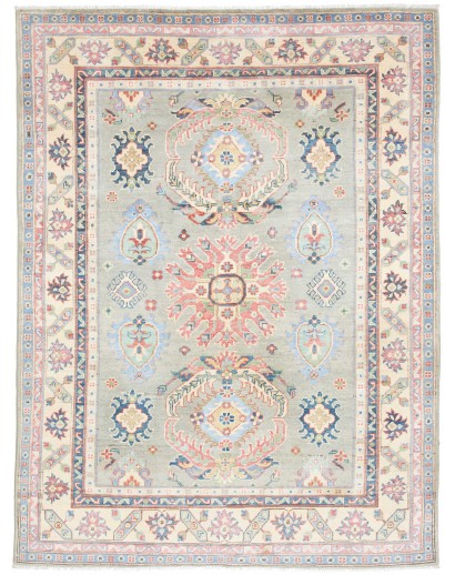 Tappeto Kazak Afghanistan bianco 147x199
