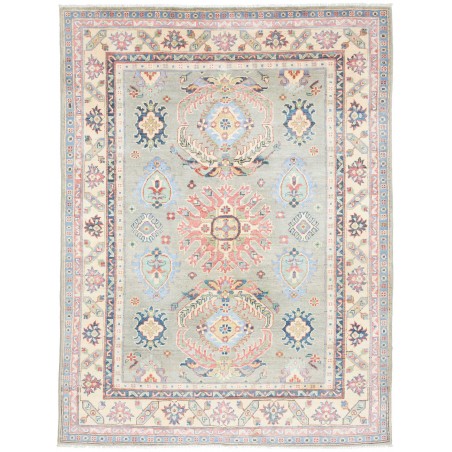 Tappeto Kazak Afghanistan bianco 147x199