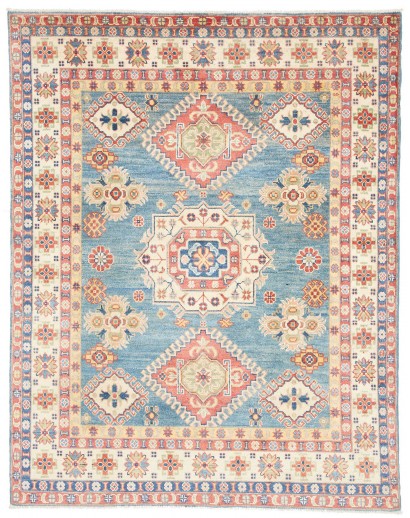 Tappeto Kazak Afghanistan beige giallo 150x196