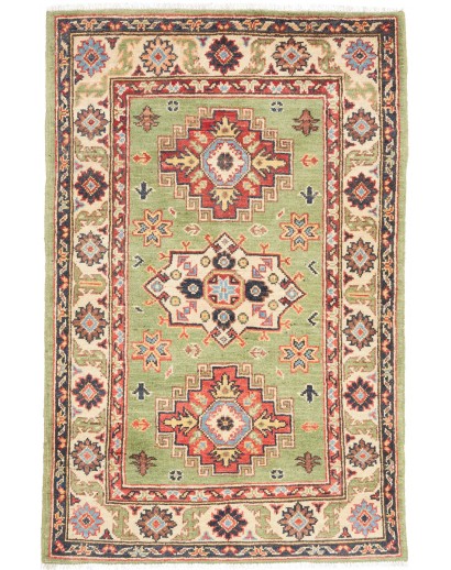 Tappeto Kazak Afghanistan marrone 81x126