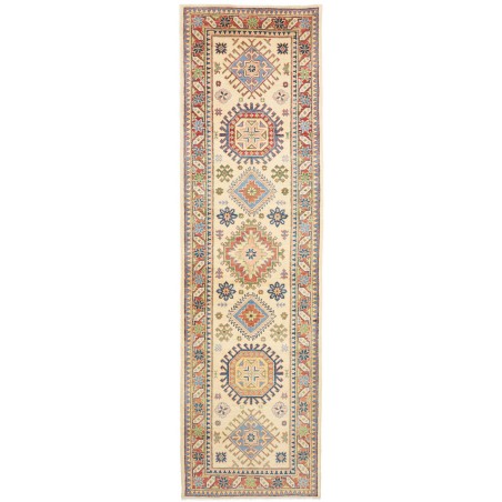 Tappeto Kazak Afghanistan marrone 81x294