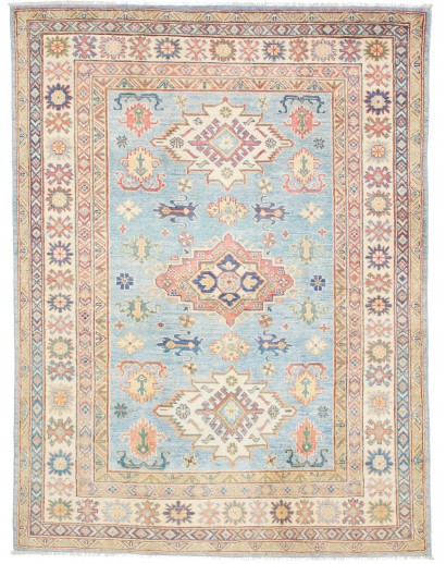 Tappeto Kazak Afghanistan beige marrone 154x201
