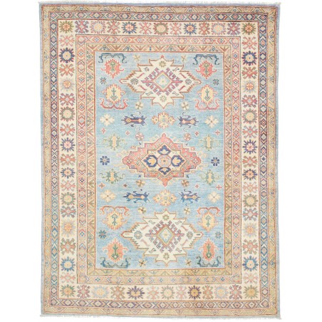 Tappeto Kazak Afghanistan beige marrone 154x201